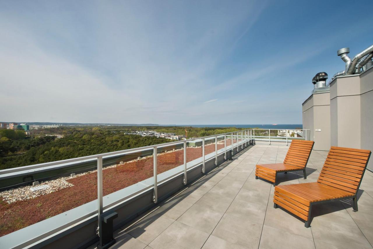 Pomorskie Apartamenty Baltica Towers Gdansk Bagian luar foto